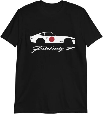 Datsun 280z Fairlady Z Script Japanese JDM Custom Design Short-Sleeve Unisex T-Shirt in Saudi Arabia