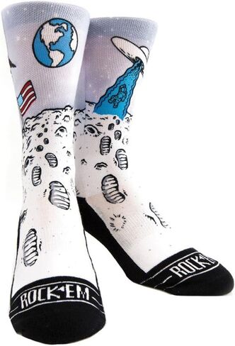 Rock 'Em Lifestyle Original America Series Graphic Socks - 10 in Saudi Arabia