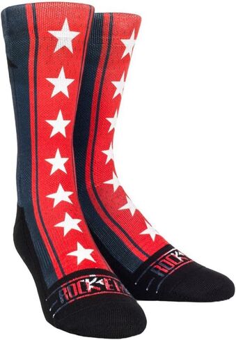 Rock 'Em Lifestyle Original America Series Graphic Socks - 10 in Saudi Arabia
