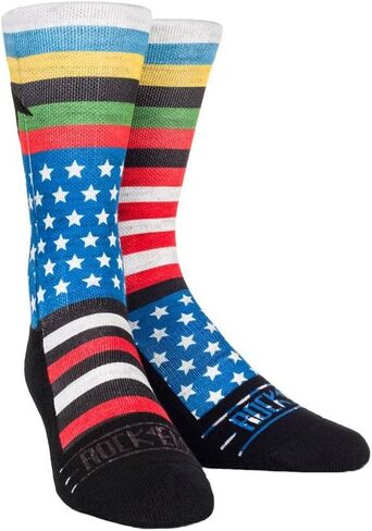 Rock 'Em Lifestyle Original America Series Graphic Socks - 10 in Saudi Arabia