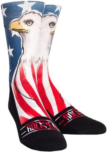 Rock 'Em Lifestyle Original America Series Graphic Socks - 10 in Saudi Arabia