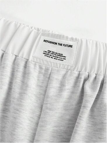 SHENHE Girl's Wide Leg Sweatpants Elastic Waist Casual Sports Workout Baggy Pants in Saudi Arabia