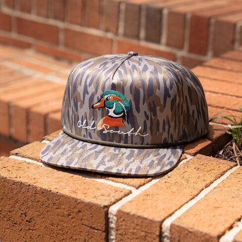 Wood Duck Head Osland Camo - Trucker Hat in Saudi Arabia