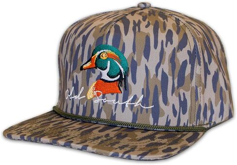 Wood Duck Head Osland Camo - Trucker Hat in Saudi Arabia