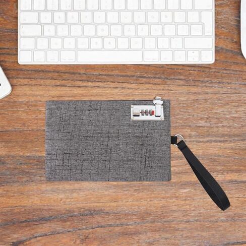 Secure Handbag for Money Storage And Document Organization with Lock for Travel And Office in Kuwait