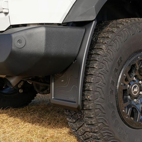 IAG Trail Shield Distable Mud Door for Ford Bronco 2021+ 2/4 Door (وليس Raptor أو Sport) ، مجموعة أمامية وخلفية in Saudi Arabia