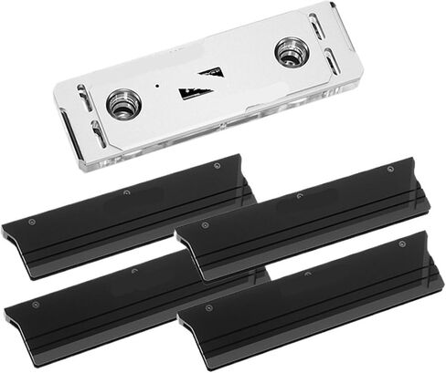 RAM Water Block DDR5/4/3 Memory Radiator FBRWB-PA V2A(Black with 4 Armors) in Saudi Arabia