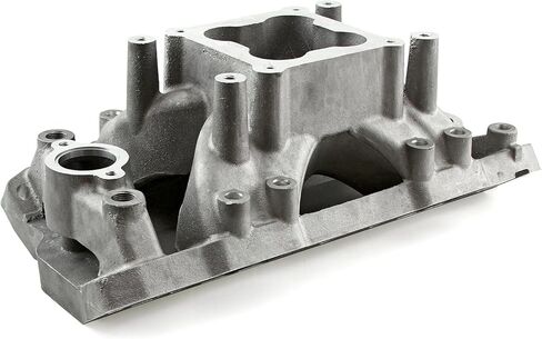 Speedmaster PCE148.1045 Compatible with Chevy SBC 350 15 Degree 1957-95 EFI Inj Ports High Rise Intake Manifold 4500 in Kuwait