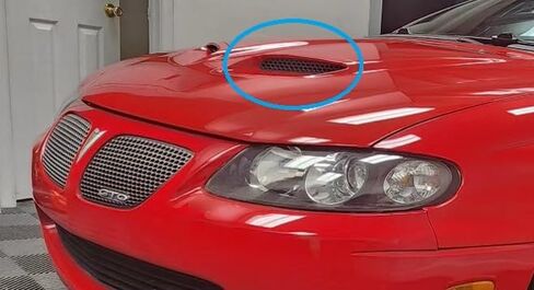 2004-2006 Pontiac GTO Hood Scoop Mesh Vents Pression in Saudi Arabia