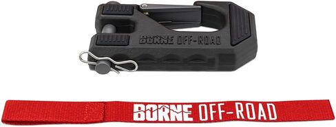 Borne Off-Road Winch Hook & Hand Tether Red in Saudi Arabia