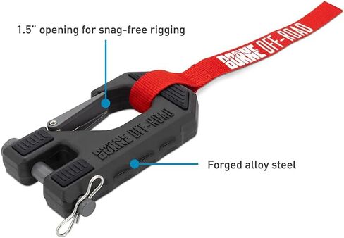 Borne Off-Road Winch Hook & Hand Tether Red in Saudi Arabia