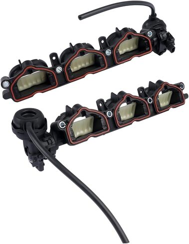 Left &Right Intake Manifolds Replacement for 2015-2019 Audi A6 A7 A8 Q7 3.0L V6 06E133109BC 06E133110BC in Kuwait