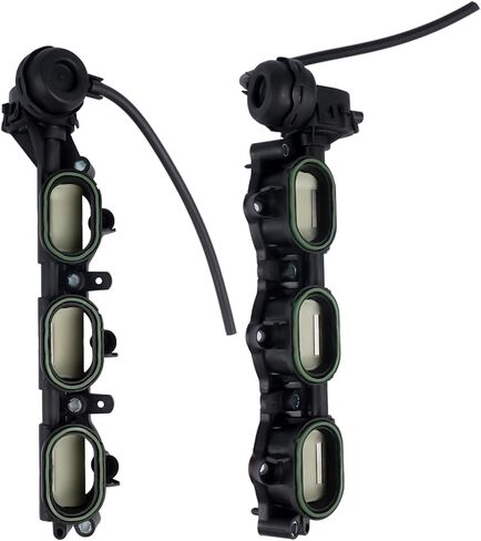 Left &Right Intake Manifolds Replacement for 2015-2019 Audi A6 A7 A8 Q7 3.0L V6 06E133109BC 06E133110BC in Kuwait