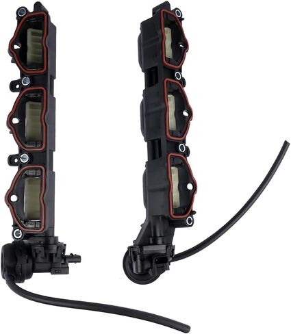 Left &Right Intake Manifolds Replacement for 2015-2019 Audi A6 A7 A8 Q7 3.0L V6 06E133109BC 06E133110BC in Kuwait