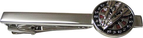 Kiola Designs Dart Board Square Tie Clip in Saudi Arabia