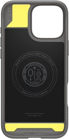 Spigen Rugged Armor MagFit for iPhone 17/18 Pro Max Case, Matte Black in Saudi Arabia