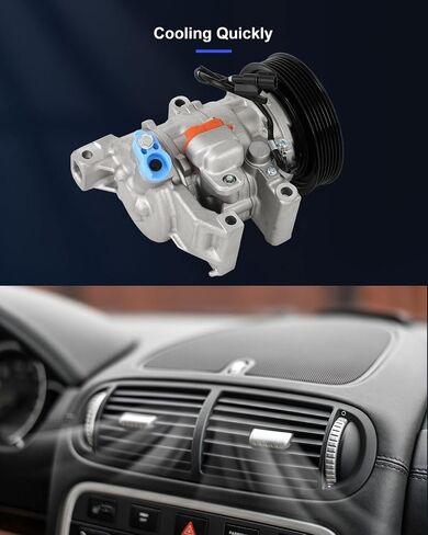 ضاغط مكيف الهواء ECCPP مع قابض 2016-2018 مناسب لضاغط التيار المتردد Honda HR-V 1.8L CO 29325C in Saudi Arabia