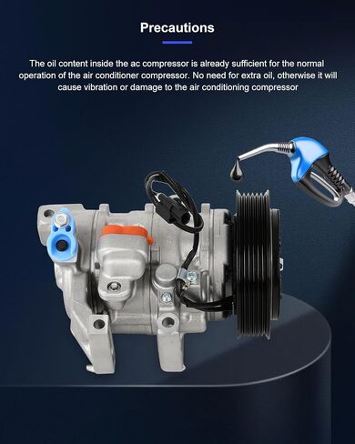 ضاغط مكيف الهواء ECCPP مع قابض 2016-2018 مناسب لضاغط التيار المتردد Honda HR-V 1.8L CO 29325C in Saudi Arabia