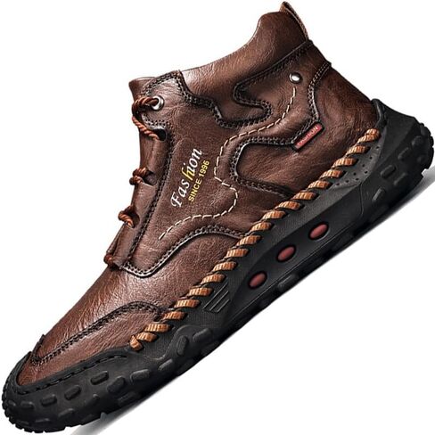 Mens Boots Chelsea Shoes High Top Sneakers for Men Shoe Men's Black Brown Yellow Size Man Casual Fashion Sneaker in Saudi Arabia