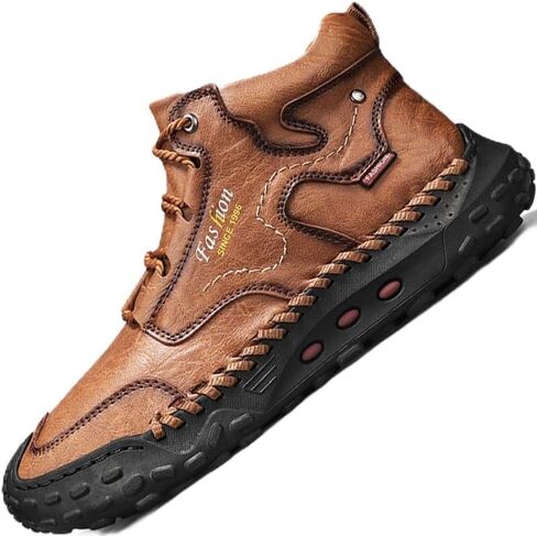 Mens Boots Chelsea Shoes High Top Sneakers for Men Shoe Men's Black Brown Yellow Size Man Casual Fashion Sneaker in Saudi Arabia