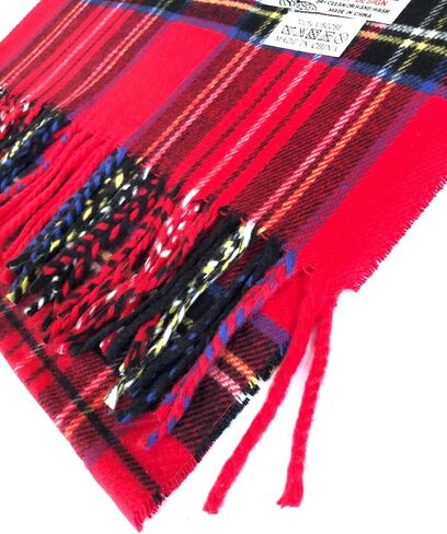 Women Men Unisex Super Soft Warm Classic Plaid Cashmere Feel Winter Scarf Wrap in Kuwait