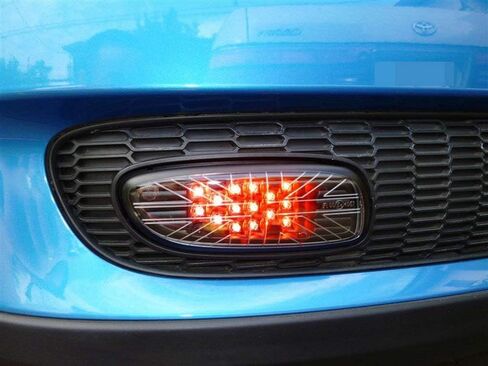 LED LED LED LED LED LED LED LED LED LED LED LED LED RUND LAMPS ASSY متوافقة مع MINI COOPER R57 R58 R59 ، عدسات نمط يونيون ، تعمل كضباب خلفي/أضواء تشغيل in Kuwait
