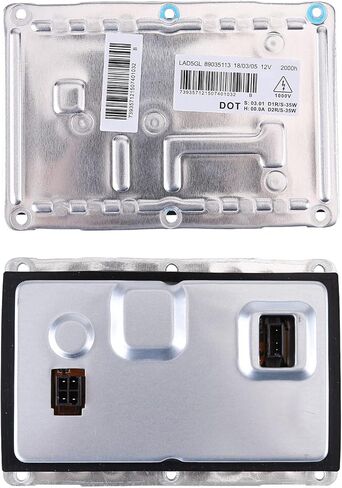 2PCS Xenon Headlight Ballast Control unit with igniter and D2S Bulb 89035113 Compatible with Cadillac CTS SRX Dodge Charger B6 A4 S4 2005-2008 Chrysler 300 Jaguar XJ8 XJR Xenon S80 S60 XC90 V70 XC70 in Kuwait