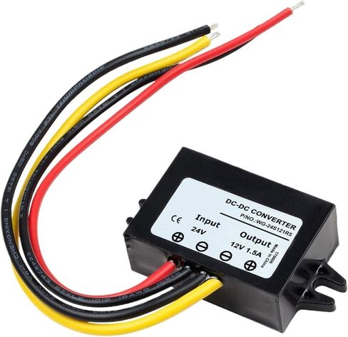 1pc 15-80V Step-Down to 12V Module Converter 24V 36V 48V 60V 72V 1A 2A 3A Voltage Regulator Converter Power(15-80V to 12V 2A) in Kuwait