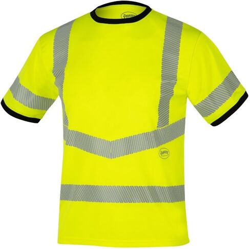 Pioneer Hi Vis Shirt للرجال والنساء - تي شيرت أمان من الفئة 3 من الفئة 3 مع شريط عاكس - البناء ، الطريق in Saudi Arabia