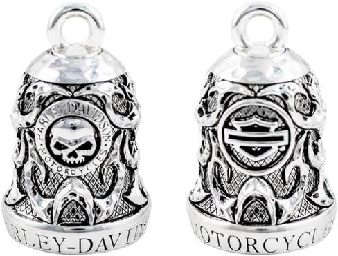 Harley-Davidson Motorcycle Ride Bell, Willie G Skull & Tribal Flames HRB074 in Saudi Arabia