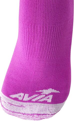 Avia Women's Low Cut Socks - 12 Pack Performance Cushion Comfort No Show Socks - Breathable Athletic Socks for Women (4-9), Size 4-9, Bright Assorted in Saudi Arabia