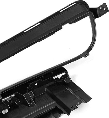 HECASA الأمامي المصد قدم Lower Grille التعزيز متوافق مع 2015-2022 Dodge Challenger Black Grille Assembly Presentive لـ 68260158AA in Saudi Arabia