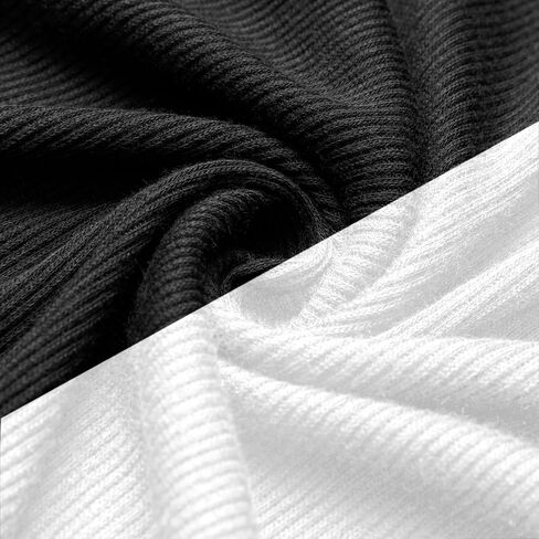 Glory Max 3-6 Pack Men 100% Cotton Ribbed Plain Tank Tops Wife Beater A-Shirts Undershirts in Saudi Arabia