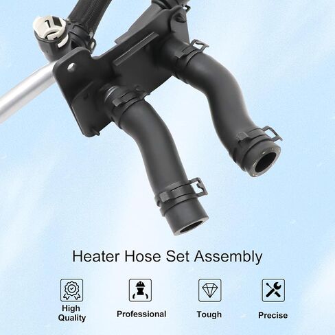 GXARTS Heater Hose Set 55038032AK Fit for Jeep Grand Cherokee Laredo,Limited 5.7L 2011-2017 Fit for Jeep Grand Cherokee High Altitude,Trailhawk 5.7L 6.4L 2018-2021 Fit for Dodge Durango 5.7L 2011-2014 in Saudi Arabia