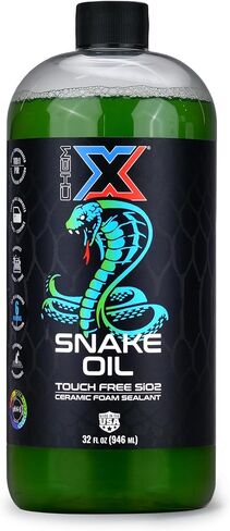 Chem-X Snake Oil: No-Touch Sio2 Lightning Fast Spray on Ceramic Foam On Sealant (Green, 5 Gallons) in Saudi Arabia