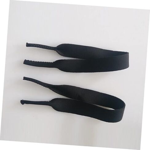 Nuobesty 3pcs eyeglasses lanyard sports strap للنظارات الشمسية للنظارات الآمنة للأنشطة الخارجية السوداء in Saudi Arabia