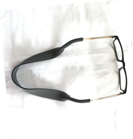 Nuobesty 3pcs eyeglasses lanyard sports strap للنظارات الشمسية للنظارات الآمنة للأنشطة الخارجية السوداء in Saudi Arabia