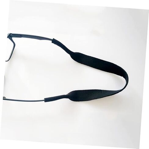 Nuobesty 3pcs eyeglasses lanyard sports strap للنظارات الشمسية للنظارات الآمنة للأنشطة الخارجية السوداء in Saudi Arabia