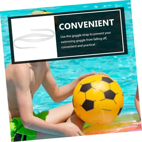 Mipcase Swimming Goggles Band date Silicone Band for Goggles Excloy Eyewear مريح ومرن يمنع الانزلاق للبالغين والشباب in Saudi Arabia