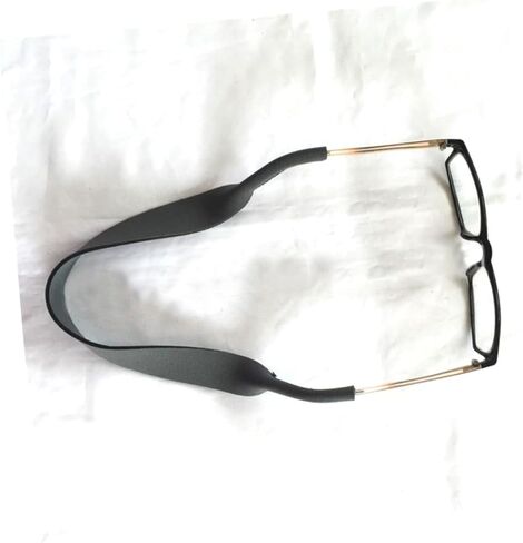 Vaguelly 3Pcs Eyeglasses Strap for Sports Outdoors Soft Durable Sunglasses Holder Swimming Goggles Neck Cord Comfortable Fit for Hiking Biking and Water Sports Black in Saudi Arabia