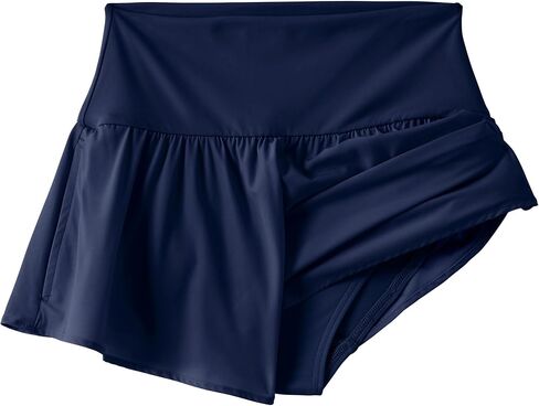 Lands' End Women's 3" Pinchless Flutter Swim Short with Panty in Saudi Arabia