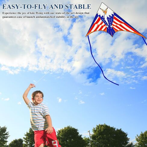 Kites for Kids Ages 4-8 & 8-12，Large Delta Kites for Adults, Beach Kite, Kids Kites Easy to Fly, Best Kites for Boys and Girls, Perfect for Beginners, Gifts for Holiday Easter Festival (Dragon) in Saudi Arabia