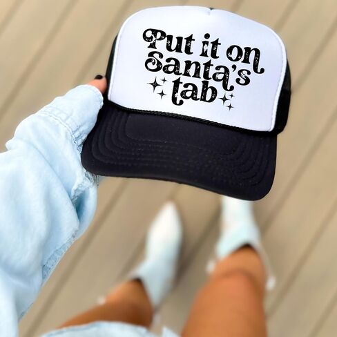 ضعها على علامة تبويب Santa's Usisex Hat Hat Funny Christmas الكلاسيكية الكلاسيكية in Kuwait