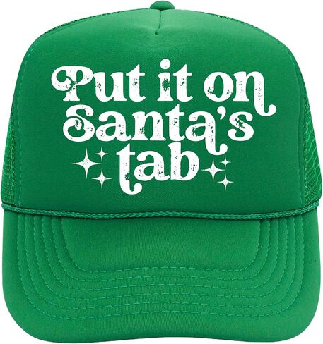 ضعها على علامة تبويب Santa's Usisex Hat Hat Funny Christmas الكلاسيكية الكلاسيكية in Kuwait