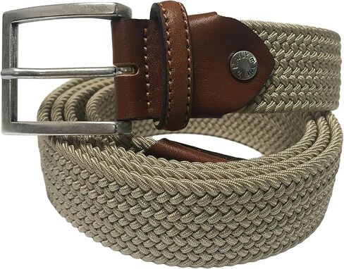 Fresco Golf Cotton Elastic Stretch Men’s Belt, Solid Colors in Saudi Arabia