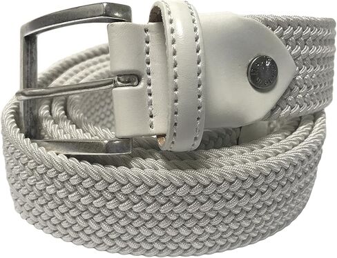 Fresco Golf Cotton Elastic Stretch Men’s Belt, Solid Colors in Saudi Arabia