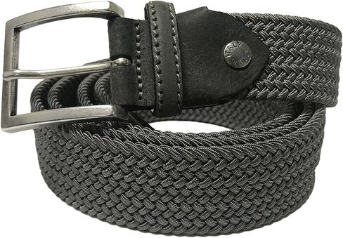 Fresco Golf Cotton Elastic Stretch Men’s Belt, Solid Colors in Saudi Arabia