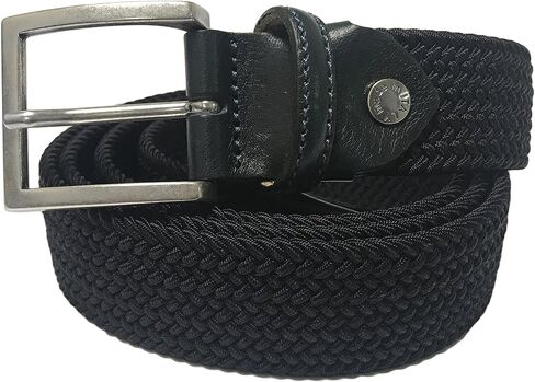 Fresco Golf Cotton Elastic Stretch Men’s Belt, Solid Colors in Saudi Arabia