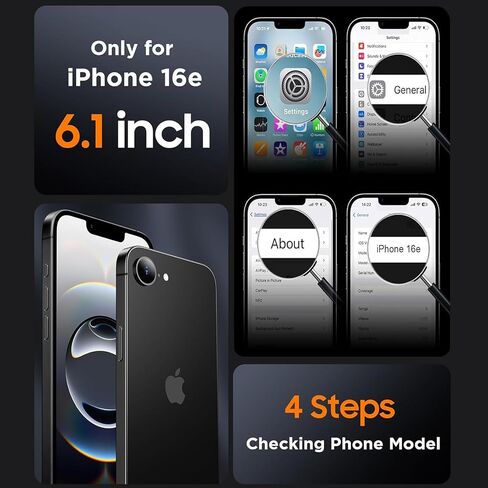 Wireless Charging Case for iPhone 16 Plus, 12000mAh High Capacity Portable Rechargeable Battery Case Qi Wireless Charging with iPhone 16 Plus(6.7 inch) Extended Battery Charger Case (Black) in Kuwait