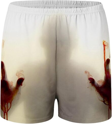 Bloody Pajamas Halloween Outfits For Women 2 Piece Sets Holiday Pjs Camisole Tank Tops And Shorts Funny Sleepwear in Saudi Arabia